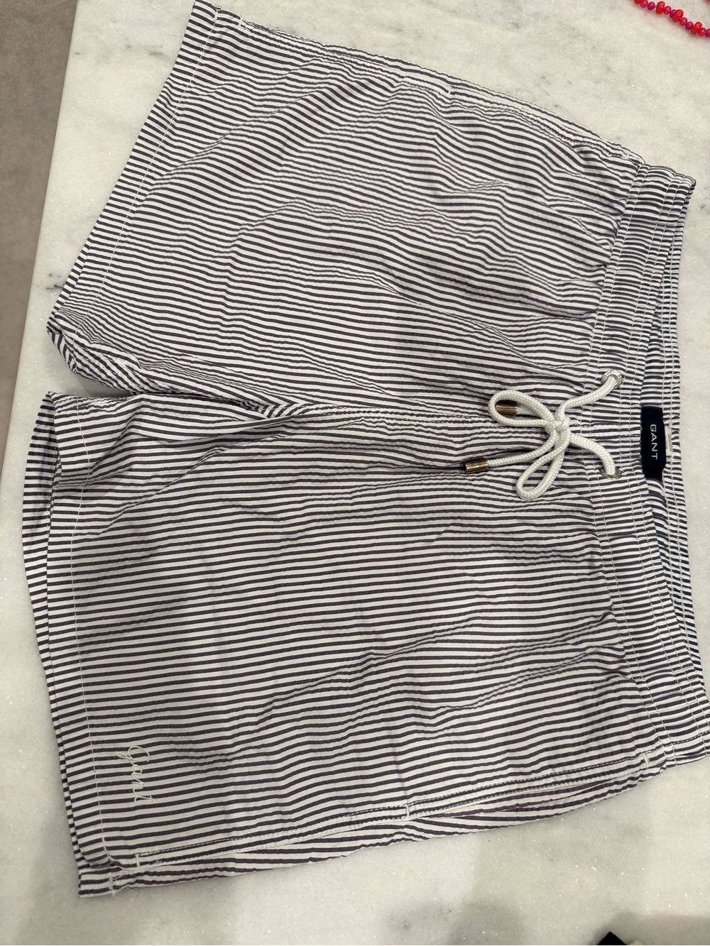 Gant seersucker swim trunks